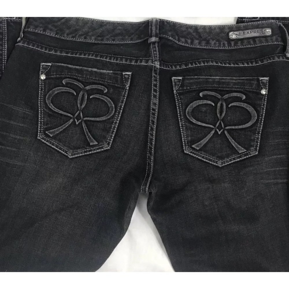 Express Jeans dark wash Size 8 reg boot cut